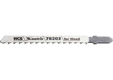 Полотна для электролобзика по дереву 3 шт T101BR 75 х 2,5мм HCS MATRIX Professional 78203 купить в Нижневартовске