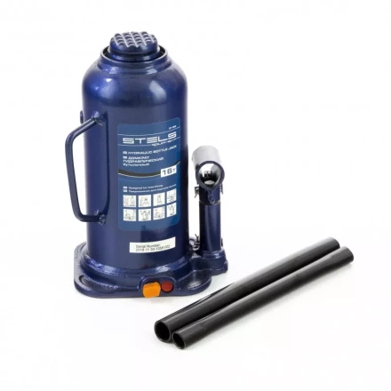 Домкрат гидравлический бутылочный 16 т h подъема 227-457 мм Stels 51168 купить в Нижневартовске