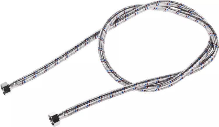 Подводка гибкая STAYER для воды, оплетка из нержавеющей стали, г/г 1/2" - 1,5м 51015-G/G-150 купить в Нижневартовске