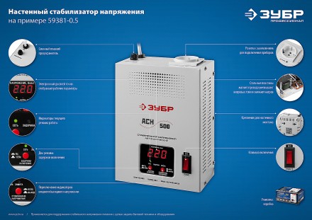 Стабилизаторы напряжения навесные серия ПРОФЕССИОНАЛ купить в Нижневартовске