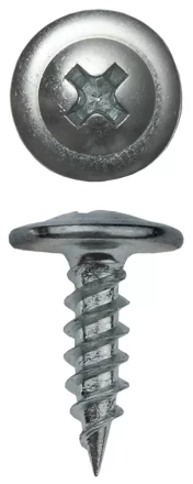 Саморезы ЗУБР с прессшайбой по листовому металлу до 0,9мм, PH2, 4,2х32мм, ТФ2, 600шт 4-300192-42-032 купить в Нижневартовске