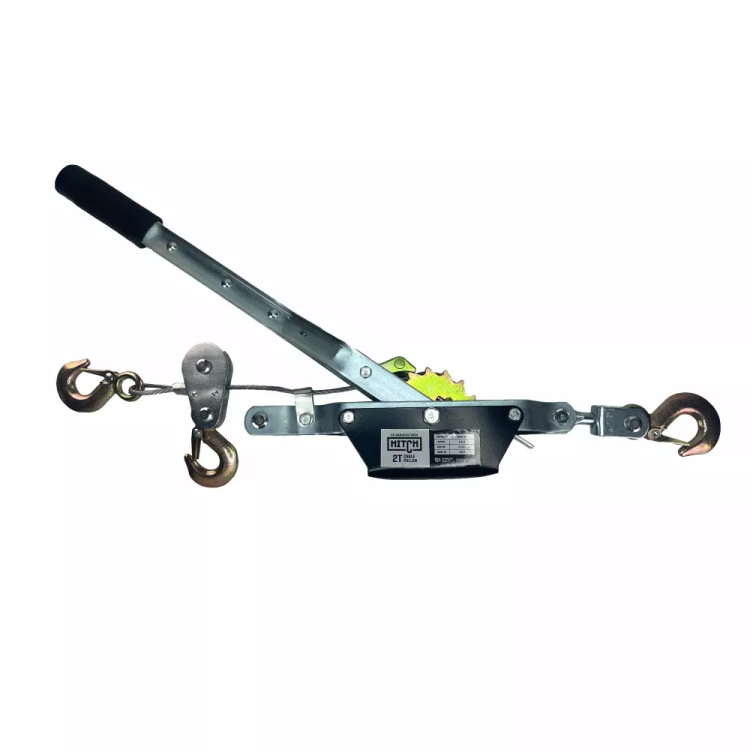 Лебедка рычажная гаражная HITCH CP 4002 4000 кг канат 3 м двойной храповый механизм (SZ073186) купить в Нижневартовске