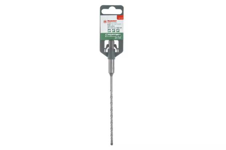 Бур HAMMER Ф4х160мм SDS Plus (201-104) купить в Нижневартовске