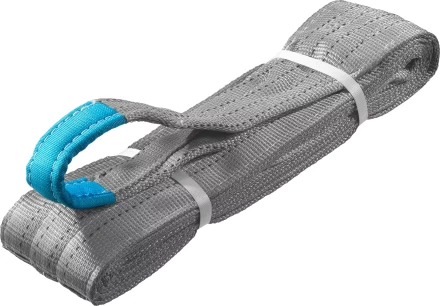 ЗУБР СТП-4/4, серый, г/п 4 т, длина 4 м, текстильный петлевой строп (43554-4-4) купить в Нижневартовске