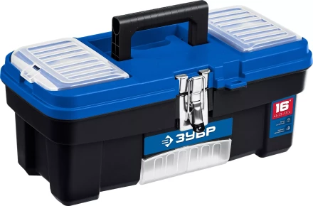 ЗУБР ДЕСНА-16, 414 x 212 x 175 мм, (16), Пластиковый ящик для инструментов (38181-16) купить в Нижневартовске