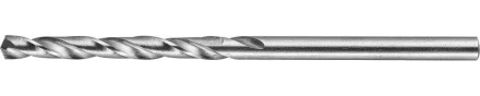 Сверло ЗУБР "ЭКСПЕРТ"  по металлу, цилиндрический хвостовик, быстрорежущая сталь Р6М5, класс точности А1, 3х61мм 4-29625-061-3 купить в Нижневартовске