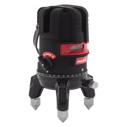Лазерный уровень ML 05 Red, 20 м, 635 нм, резьба 5/8&quot; Matrix 35066 купить в Нижневартовске