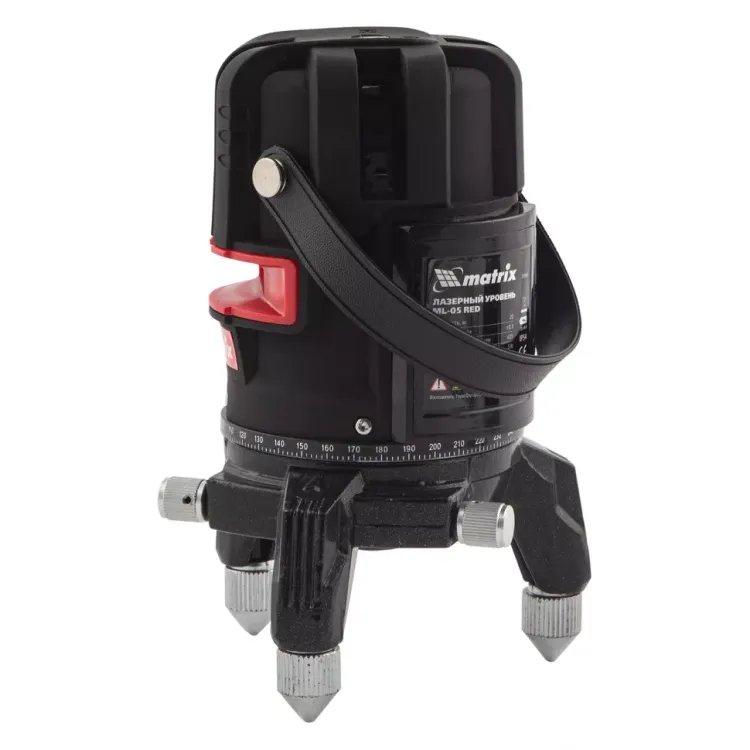 Лазерный уровень ML 05 Red, 20 м, 635 нм, резьба 5/8" Matrix 35066 купить в Нижневартовске
