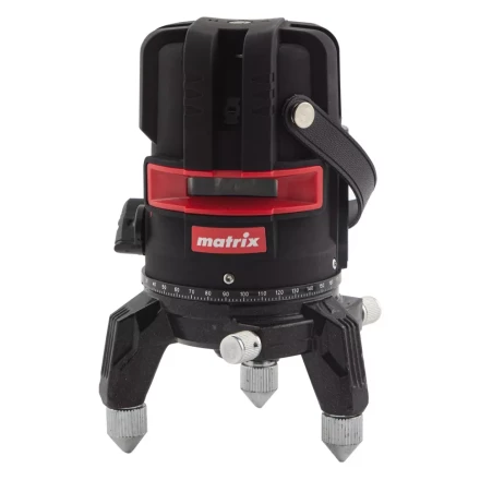 Лазерный уровень ML 05 Red, 20 м, 635 нм, резьба 5/8" Matrix 35066 купить в Нижневартовске