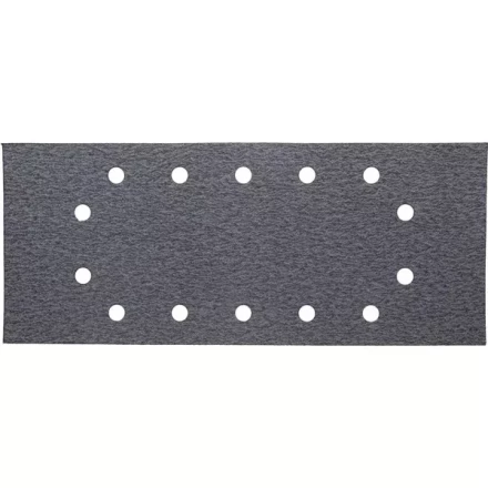 Лист шлифовальный универсальный URAGAN с покрыт. стеарата цинка, 14 отверстий по кругу, для ПШМ, P80, 115х280мм, 10шт 907-23104-080-10 купить в Нижневартовске