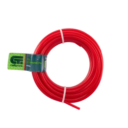 Леска для триммера квадратная, 4.0 мм х 10 м, Россия Сибртех 961825 купить в Нижневартовске