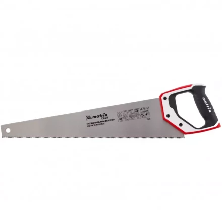 Ножовка по дереву 500 мм каленый зуб 3D 7-8TPI  трехкомпонентная рукоятка PRO MATRIX 23584 купить в Нижневартовске