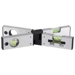 Уровень KRAFTOOL "PRO" "MASS Level", раскладной, 3 ампулы, 300мм 1-34730-030