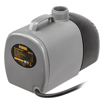 Насос фонтанный FNP110-34, 112 Вт, подъем 3,4 м, 3400 л/ч, колокольчик/каскад/гейзер Denzel 99032 купить в Нижневартовске