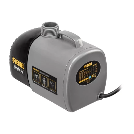 Насос фонтанный FNP110-34, 112 Вт, подъем 3,4 м, 3400 л/ч, колокольчик/каскад/гейзер Denzel 99032 купить в Нижневартовске