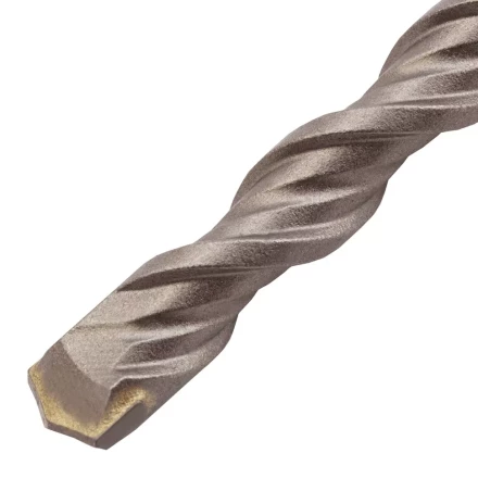 Бур по бетону Denzel, 10 x 600 мм, двойная спираль, три пылеотводящие кромки, 705022 купить в Нижневартовске