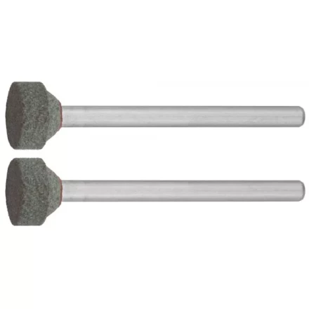 Круг ЗУБР абразивный шлифовальный из карбида кремния на шпильке, P 120, d 10,0x3,2мм, L 45мм, 2шт 35915 купить в Нижневартовске