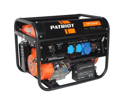Бензогенератор Patriot GP-7210 AE купить в Нижневартовске