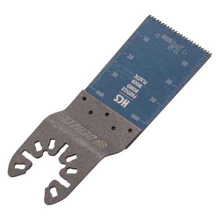 Насадка для МФИ режущая пазовая прямая, HCS, по дереву, 34 х 1.4 мм, мелкий зуб Denzel 782312 купить в Нижневартовске