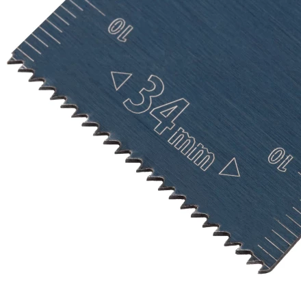 Насадка для МФИ режущая пазовая прямая, HCS, по дереву, 34 х 1.4 мм, мелкий зуб Denzel 782312 купить в Нижневартовске