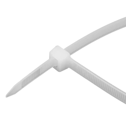 Хомуты, 500 х 8 мм, пластиковые, белые, 50 шт Сибртех 45589 купить в Нижневартовске