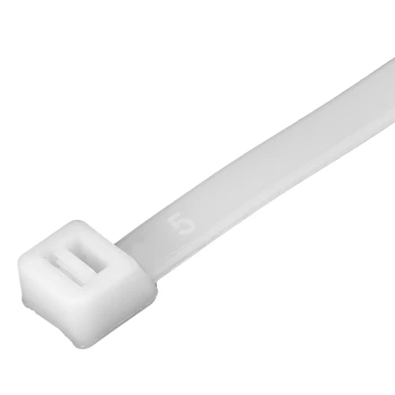 Хомуты, 500 х 8 мм, пластиковые, белые, 50 шт Сибртех 45589 купить в Нижневартовске