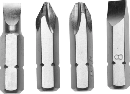 Набор STAYER "PROFI" Биты для ударно-поворотной отвертки, Cr-V, 38мм, 4 предмета 25667-S4 купить в Нижневартовске