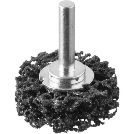 ЗУБР "ПРОФЕССИОНАЛ". Щетка дисковая для дрели, нейлоновая проволока с абразивным покрытием, с открытой агрессивной структурой, 38мм 35162-038_z01 купить в Нижневартовске
