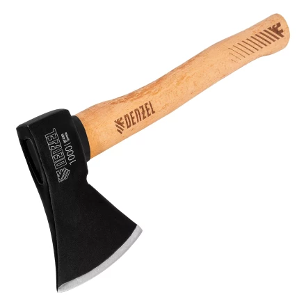 Топор, 1000 г Denzel 21634, кованый, буковое топорище купить в Нижневартовске