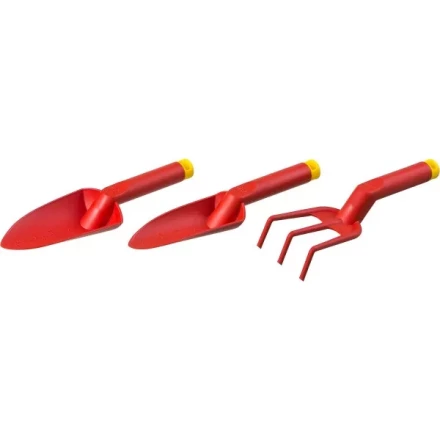 Набор GRINDA: Совок посадочный широкий, совок посадочный узкий, рыхлитель с нейлоновым корпусом, 3 предмета 421360-H3 купить в Нижневартовске