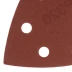 Треугольник абразивный на ворc. подложке под "липучку", перф., P 320, 150х150х100 мм, 5 шт. Denzel 738677 купить в Нижневартовске