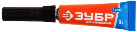 Клей-гель ЗУБР моментальный, на блистере, 3 г 41911 купить в Нижневартовске