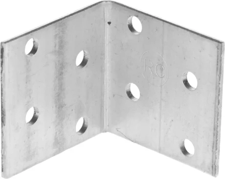 Крепежный угол ЗУБР "МАСТЕР" равносторонний, 40х60х60мм, 1шт 310206-040-060 купить в Нижневартовске
