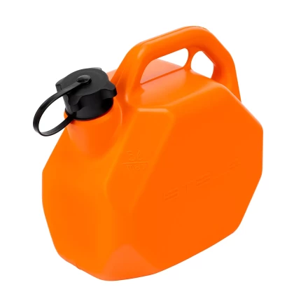 Канистра для ГСМ Stels 53110, пластиковая, со скошенными углами, 5 литров купить в Нижневартовске