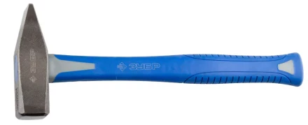 Молоток с фиберглассовой рукояткой, ЗУБР &quot;ПРОФЕССИОНАЛ&quot; 20035-10, кованый, 1000 г 20035-10 купить в Нижневартовске