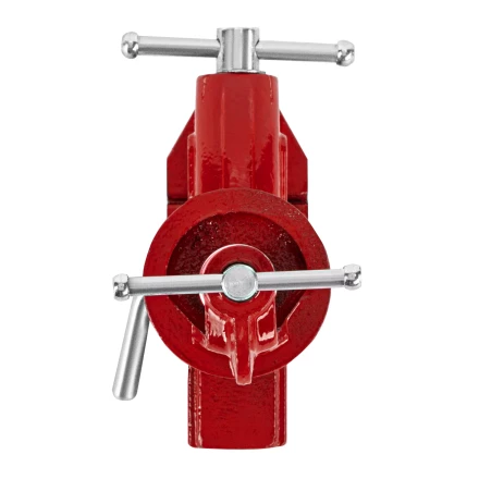 Тиски слесарные MTX 50 мм настольные поворотные c наковальней 18675 купить в Нижневартовске