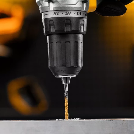 Сверло спиральное по металлу Denzel 4 x 75мм, Р6М5, Golden Tip, многогранная заточка 718272 купить в Нижневартовске