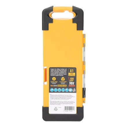 Набор сверл по металлу Denzel, 2-8мм, Р6М5К8-TiN, Golden Tip, 6 шт 723004 купить в Нижневартовске