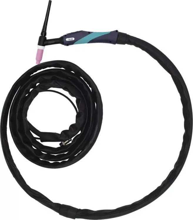 Горелка TW 26 4m leather (OKC35x50 / 2pin / Gas б/р), кожанная оплетка рукава XL2643521L купить в Нижневартовске