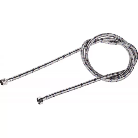 Подводка гибкая ЗУБР для воды, оплетка из нержавеющей стали, г/ш 1/2" - 2м 51005-G/S-200 купить в Нижневартовске