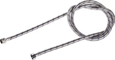 Подводка гибкая ЗУБР для воды, оплетка из нержавеющей стали, г/ш 1/2" - 2м 51005-G/S-200 купить в Нижневартовске