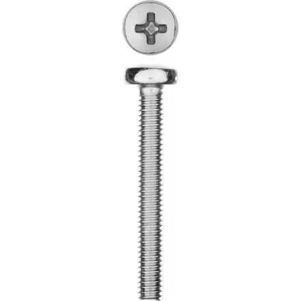 Винт DIN 7985 M4x30мм, 10шт, кл. пр. 4.8, оцинкованный, ЗУБР 303156-04-030 купить в Нижневартовске