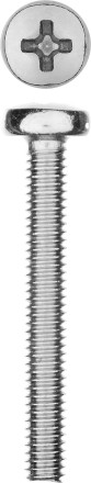 Винт DIN 7985 M4x30мм, 10шт, кл. пр. 4.8, оцинкованный, ЗУБР 303156-04-030 купить в Нижневартовске