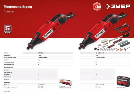 Гравер электрический ЗГ-135 серия МАСТЕР купить в Нижневартовске