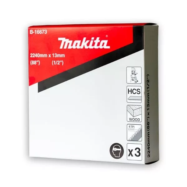 Набор полотен Makita B-16673 для ленточной пилы купить в Нижневартовске