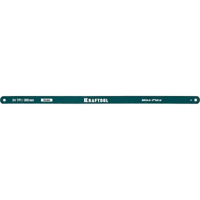 Полотно гибкое Max Flex, KRAFTOOL 15941-24-S10, безопасное, с волнообразной разводкой, 24 TPI, 10шт, 300мм 15941-24-S10