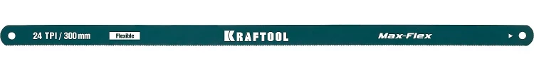 Полотно гибкое Max Flex, KRAFTOOL 15941-24-S10, безопасное, с волнообразной разводкой, 24 TPI, 10шт, 300мм 15941-24-S10 купить в Нижневартовске