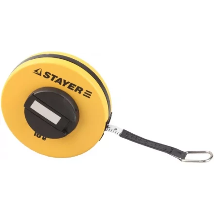 Мерная лента STAYER "STANDARD" фиберглассовая двусторонняя, 10м 34153-10 купить в Нижневартовске