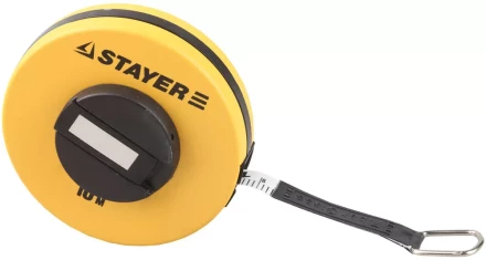 Мерная лента STAYER "STANDARD" фиберглассовая двусторонняя, 10м 34153-10 купить в Нижневартовске