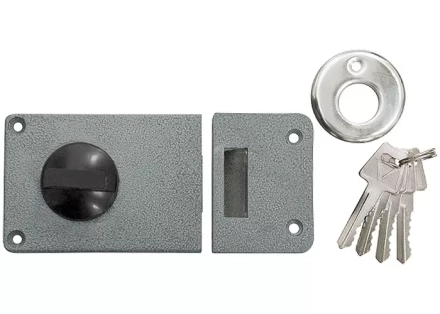 Замок накладной ЗВ-6 цилиндровый СИБРТЕХ 91672 купить в Нижневартовске